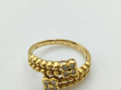 D0.16ct K18 3.4g Ring 