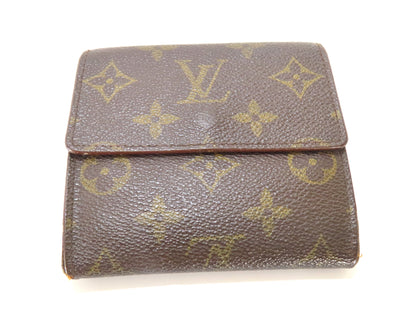 LOUIS VUITTON Monogram Double Hook Coin Purse 