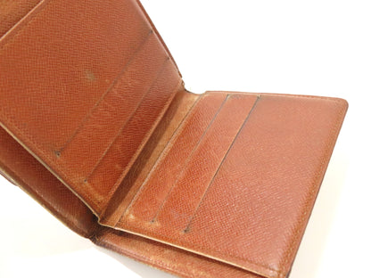 LOUIS VUITTON Monogram Double Hook Coin Purse 