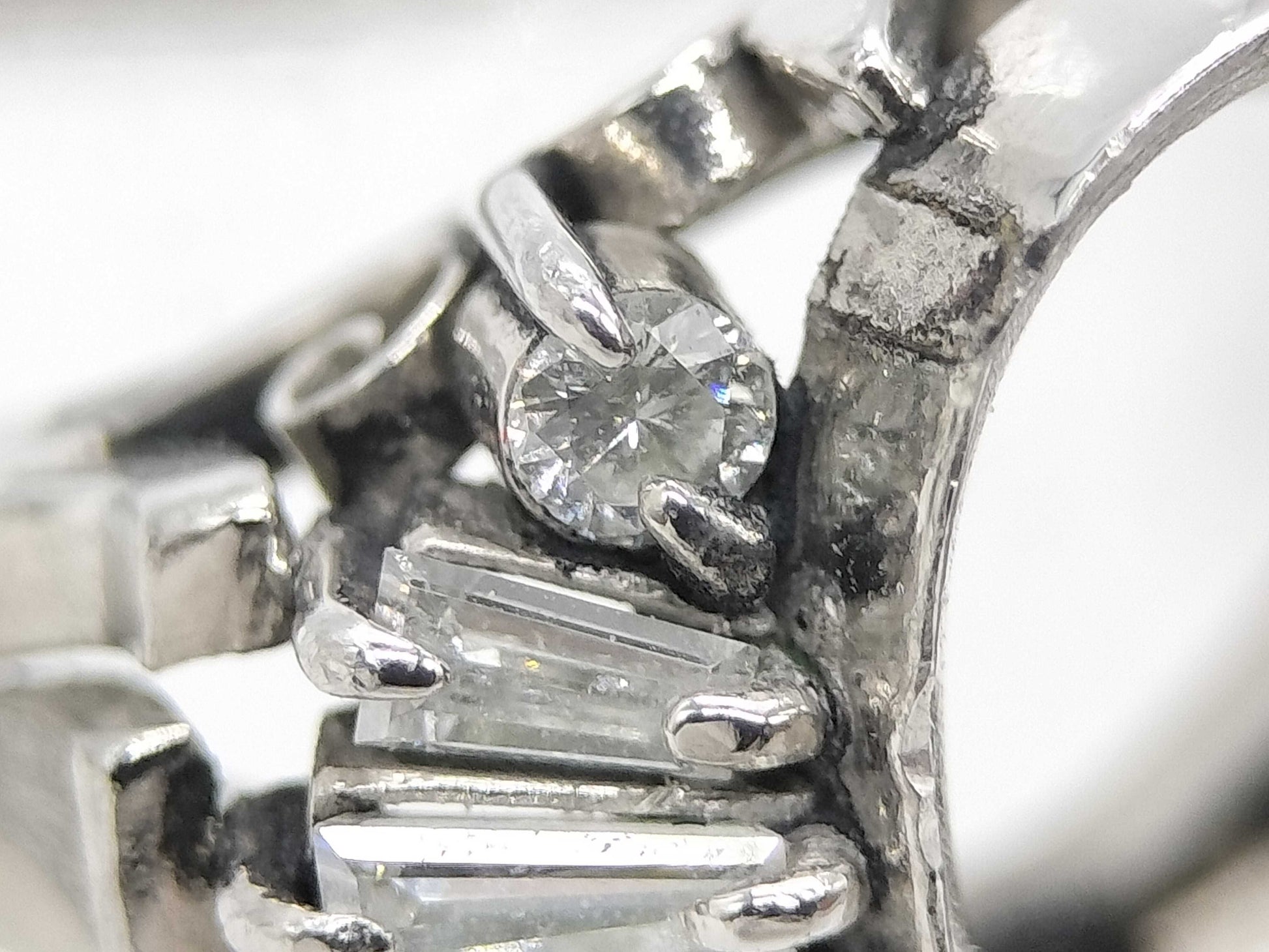 Empty 2.03ct D0.31ct Pm900 5.4g Ring 