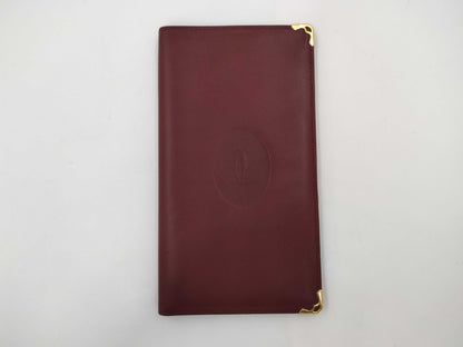 (10461_0059) Cartier Mast/Long Wallet Wallet