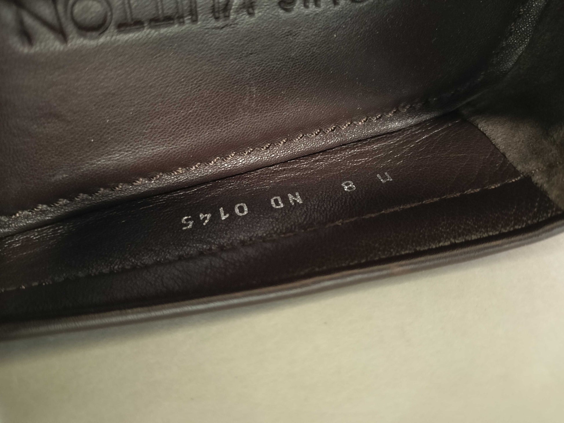 LOUIS VUITTON Driving Shoes Size 8 2015 Suede Red Other Shoes