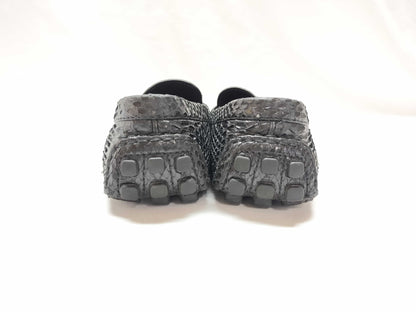 LOUIS VUITTON Python size 7 business shoes