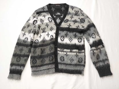 LOUIS VUITTON 24SS Mohair Cardigan Monogram Cardigan