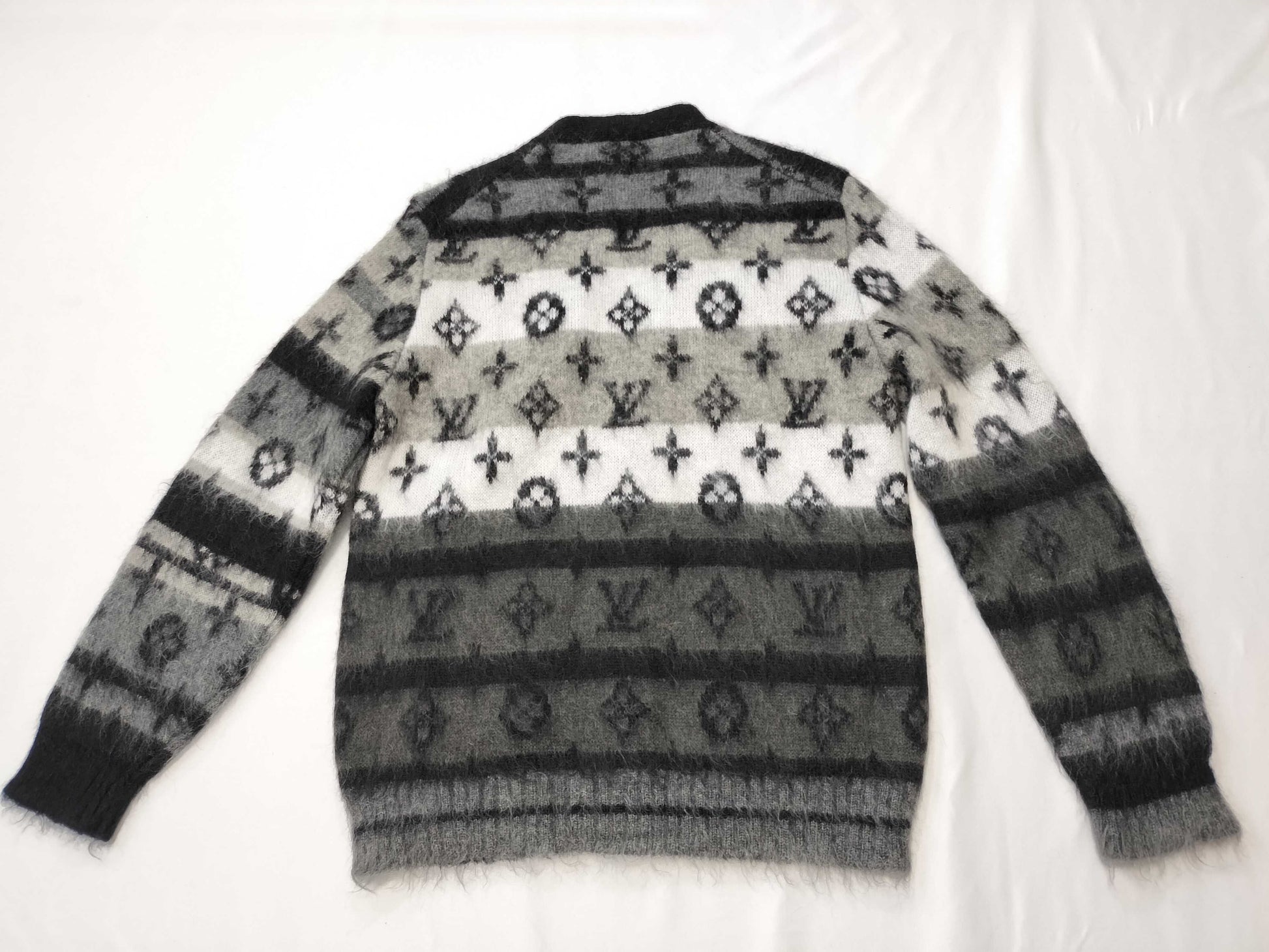 LOUIS VUITTON 24SS Mohair Cardigan Monogram Cardigan