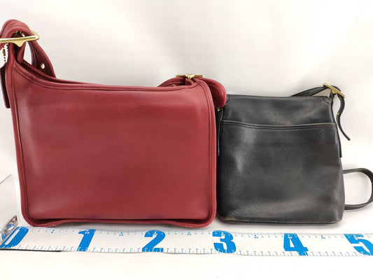 COACH Turnlock Legacy Backpack and Shoulder Bag Set