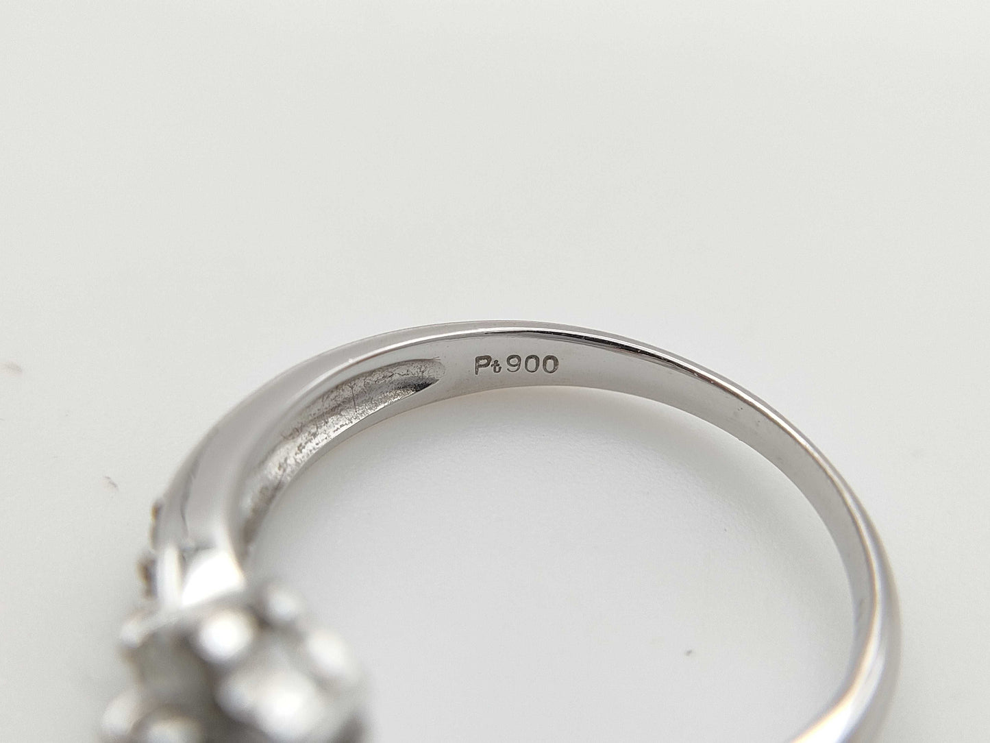 D0.30ct Pt900 3.5g Ring 