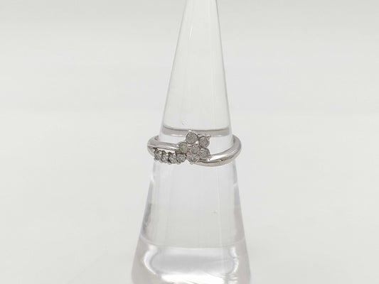 D0.30ct Pt900 3.5g Ring 