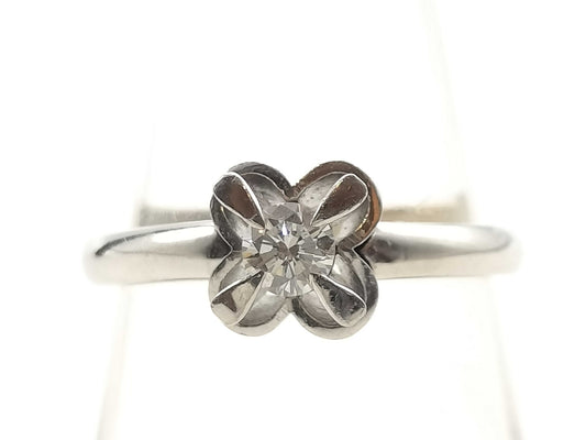 D0.16ct Pt900 5.6g Ring 