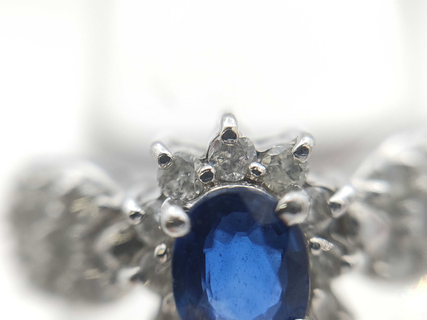 S0.45ct D0.40ct Pt900 4.3g Ring 