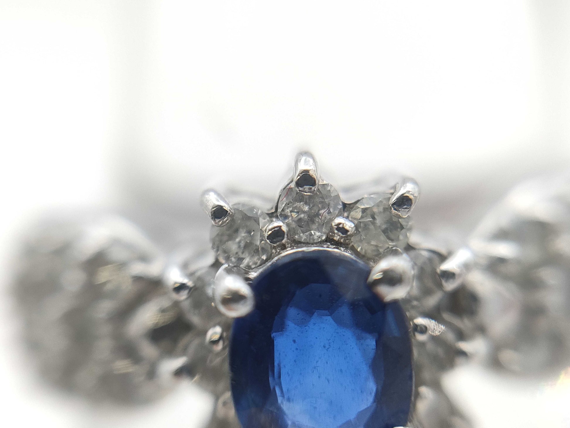 S0.45ct D0.40ct Pt900 4.3g Ring 