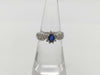 S0.45ct D0.40ct Pt900 4.3g Ring 