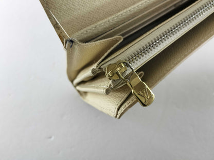 LOUIS VUITTON Damier Azur N61735 Portefeuille Sarah Wallet