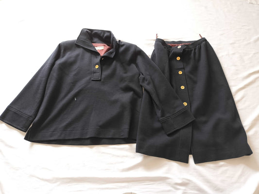 Yves Saint Laurent Rive Gauche Set Up Women's Black Other Apparel