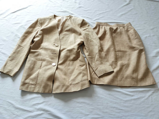 Yves Saint Laurent Women's Beige Set, Other Apparel