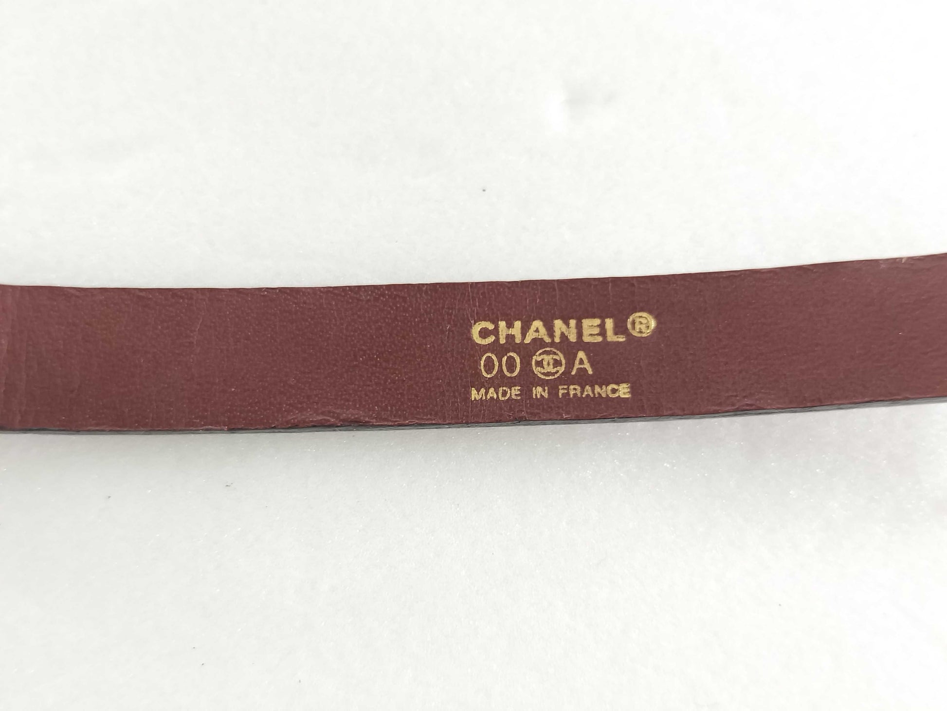 CHANEL Logo Plate Bracelet 00 A Bracelet/Bangle