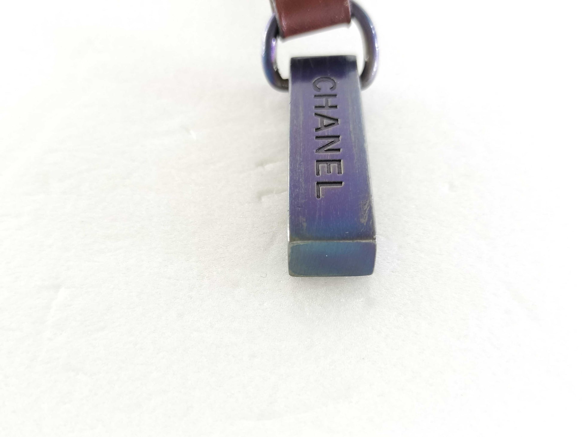 CHANEL Logo Plate Bracelet 00 A Bracelet/Bangle
