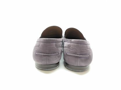 GUCCI Horsebit Suede Loafers