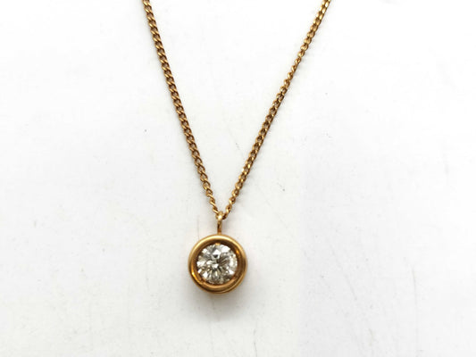 D0.36ct K18 2.5g Necklace 
