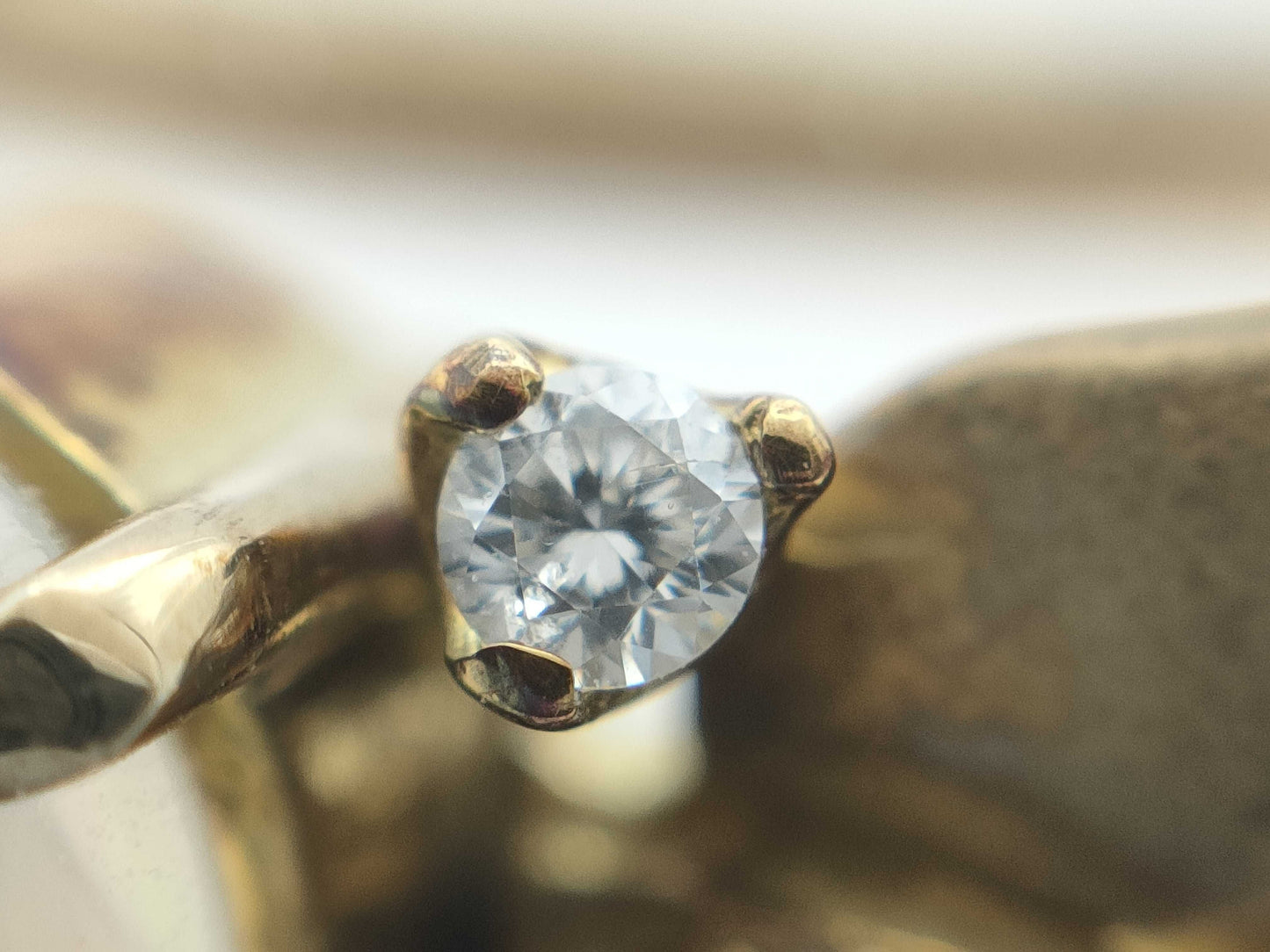 OP 1.01ct D 0.23ct K18 7.0g Ring 