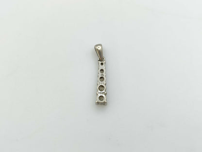 D0.32ct K18WG 1.1g Pendant Top 