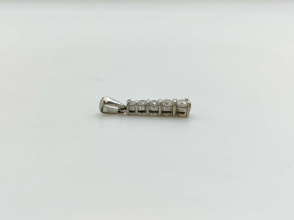 D0.32ct K18WG 1.1g Pendant Top 