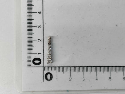 D0.32ct K18WG 1.1g Pendant Top 