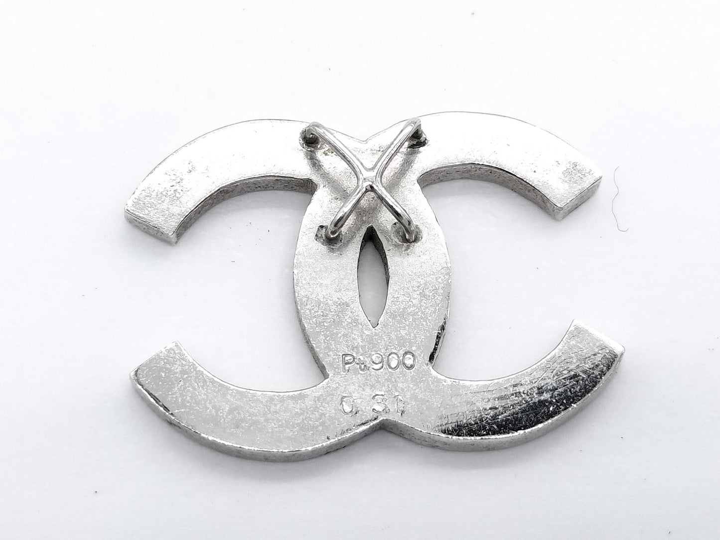 D0.31ct Pt900 5.2g Pendant Top 