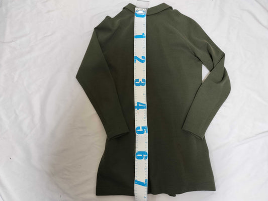 Dior Vintage/CD Logo/Wool Long Sleeve Dress