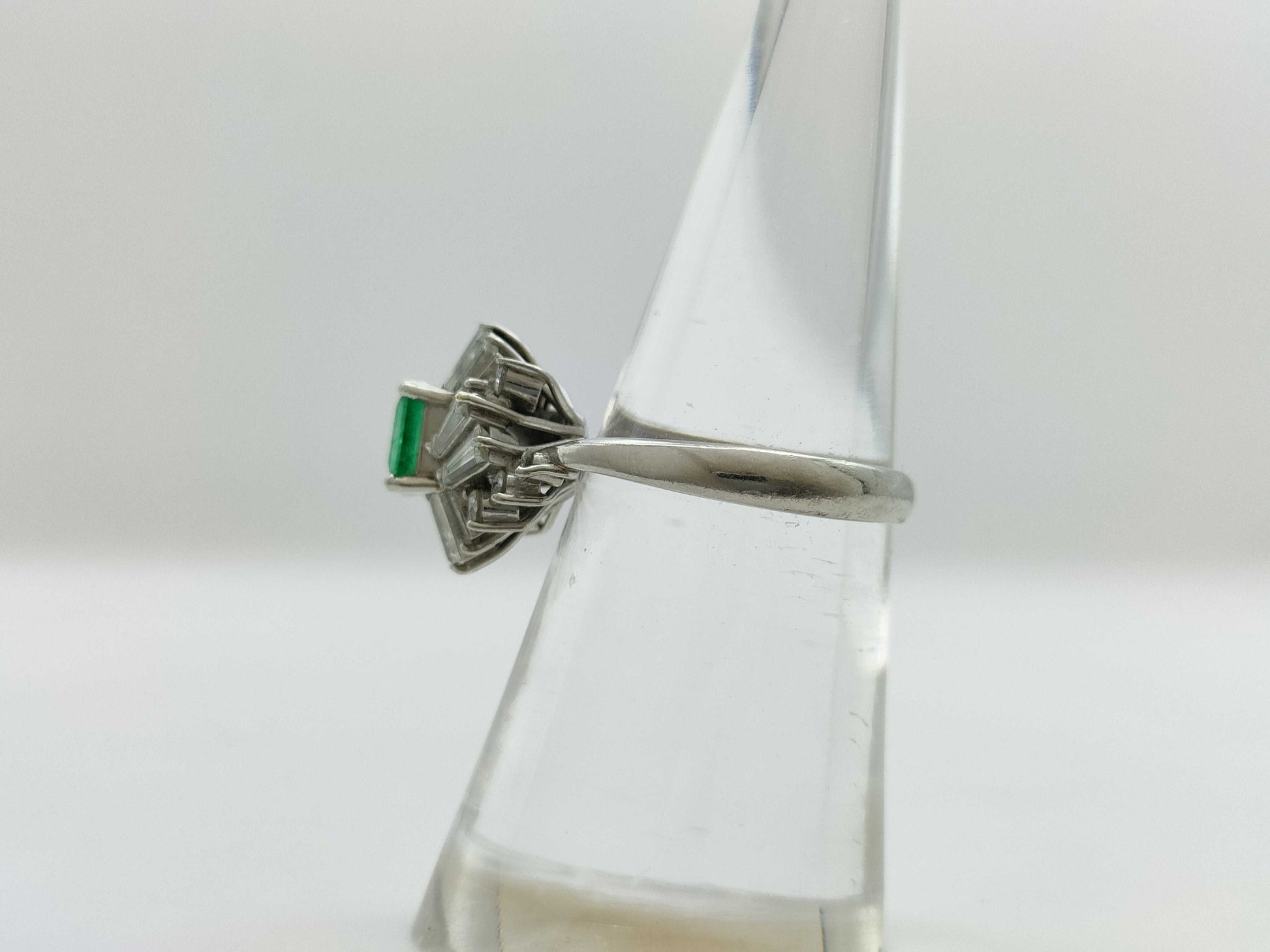 E0.51ct D0.97ct PT900 5.5g Ring 
