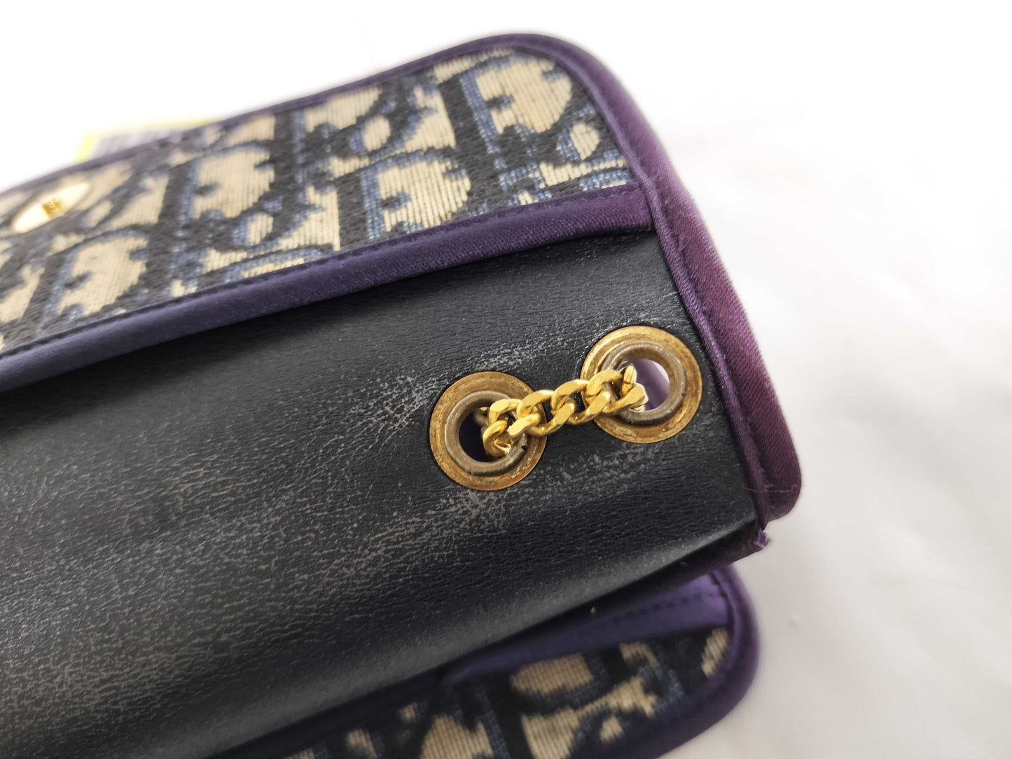(10460_0352) Dior Vintage Chain Pochette Shoulder Bag