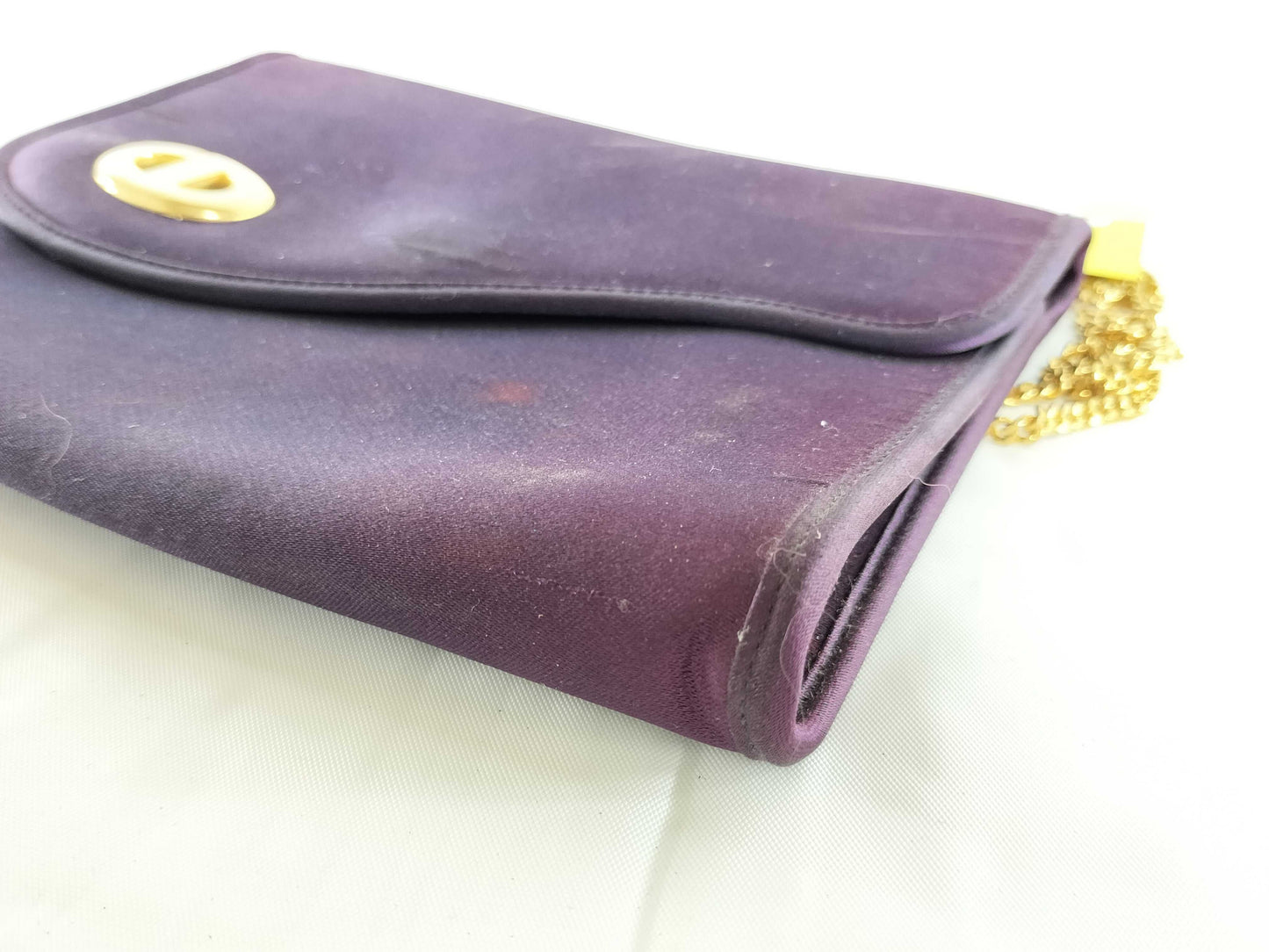 (10460_0352) Dior Vintage Chain Pochette Shoulder Bag