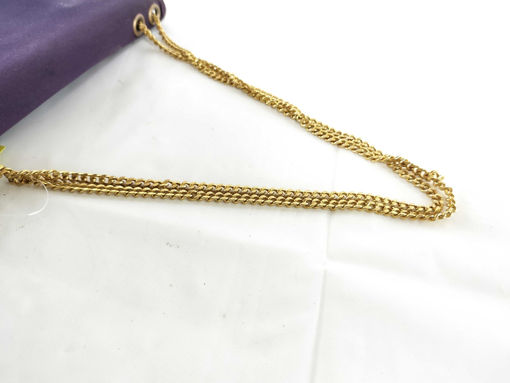 (10460_0352) Dior Vintage Chain Pochette Shoulder Bag
