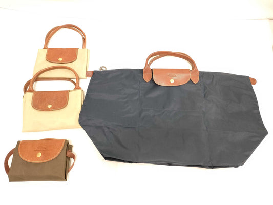 LONG CHAMP Pliage 4-Piece Tote Bag