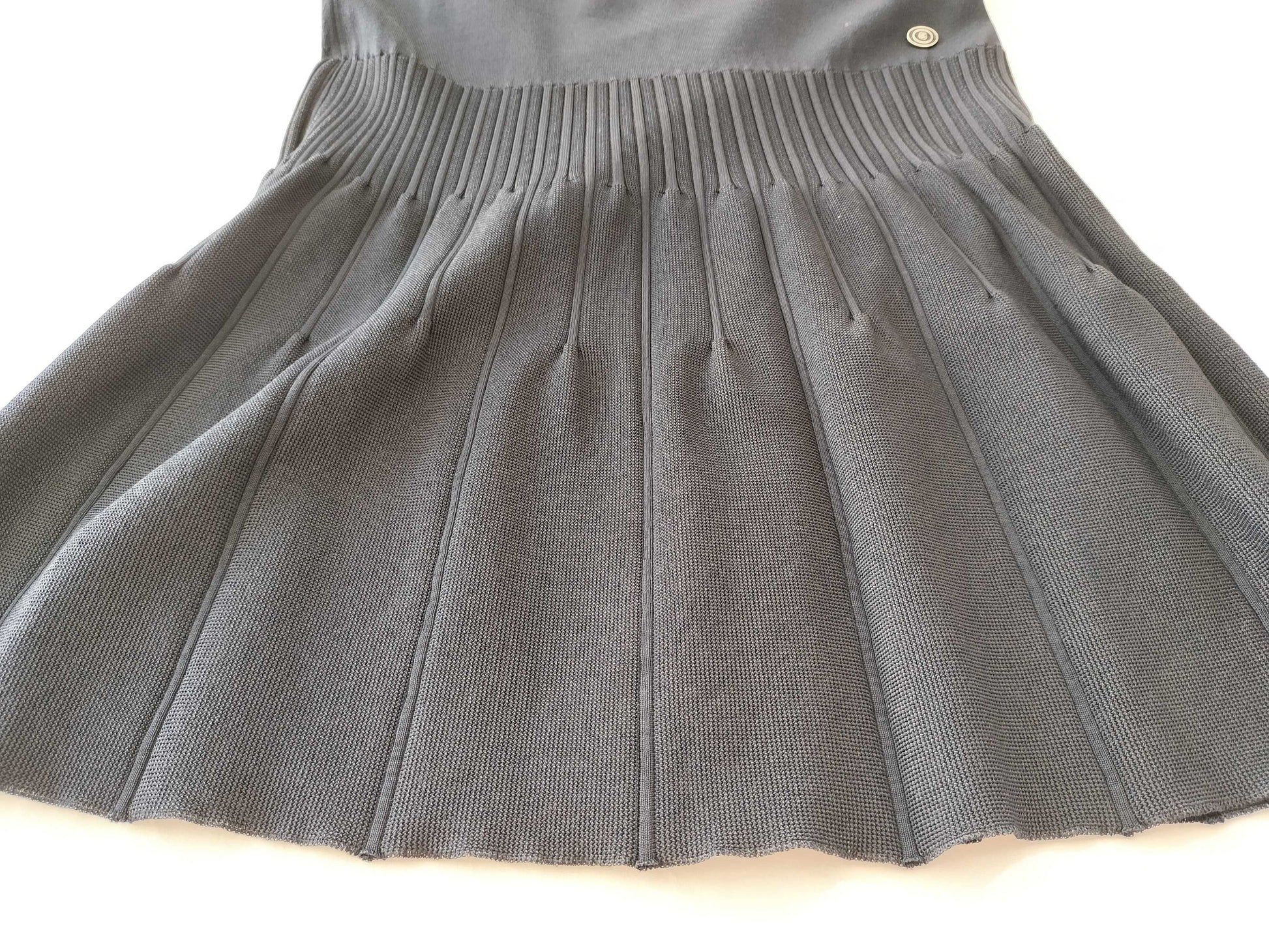 (10462_0123) CHANEL Sleeveless Knit Dress AW003 Dress