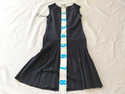 (10462_0123) CHANEL Sleeveless Knit Dress AW003 Dress