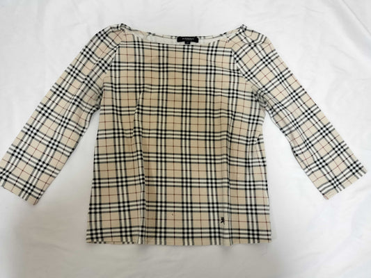 BURBERRY Burberry Check Pattern Size 2 T-shirt