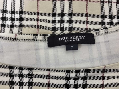 BURBERRY Burberry Check Pattern Size 2 T-shirt