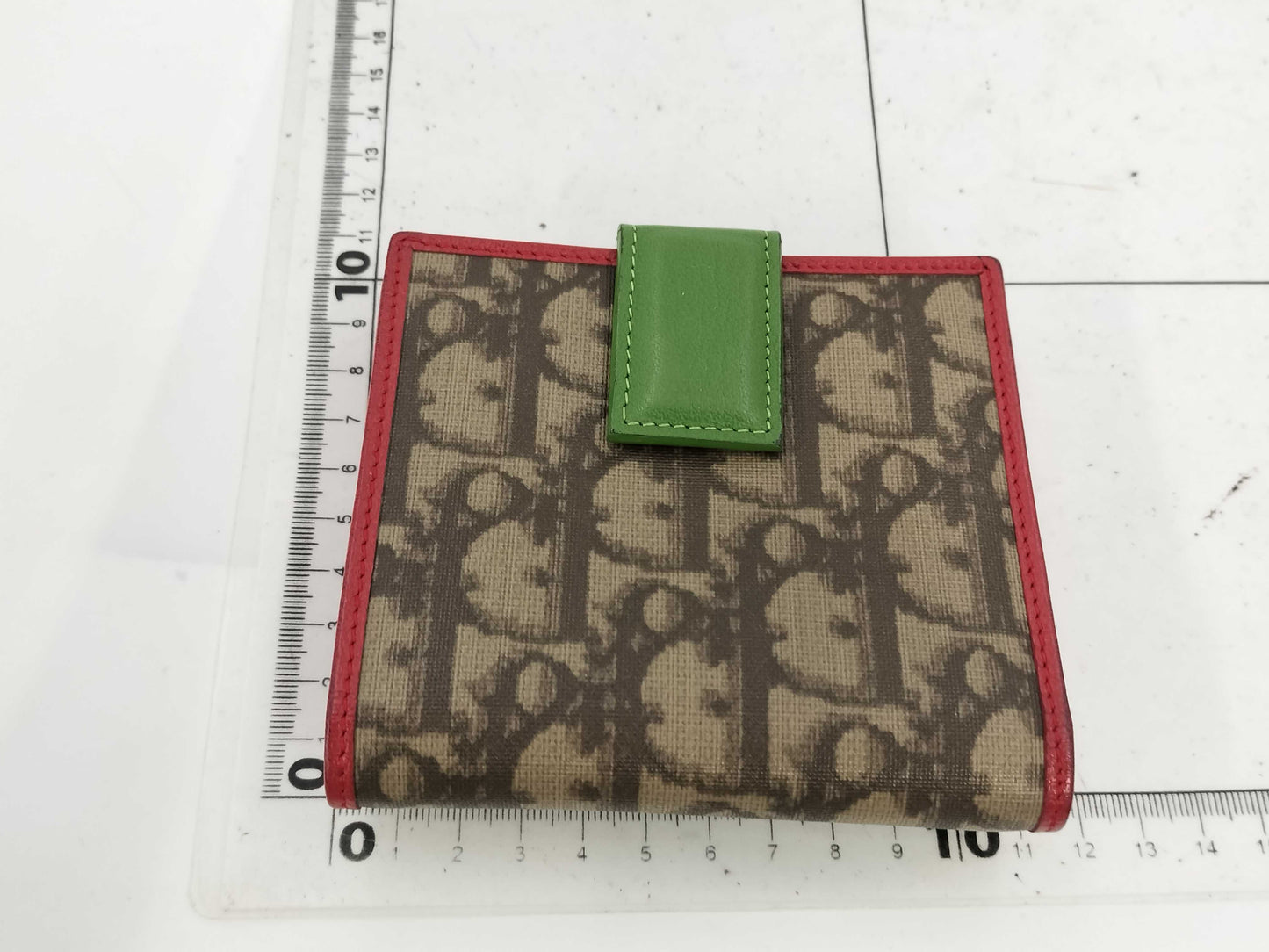 (10461_0362) Dior Number Compact Wallet Wallet