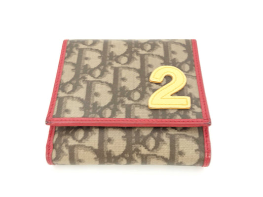 (10461_0362) Dior Number Compact Wallet Wallet