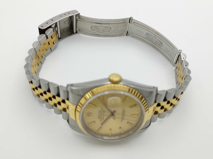 ROLEX 16233 L887815 Champagne Dial Boys' Watch