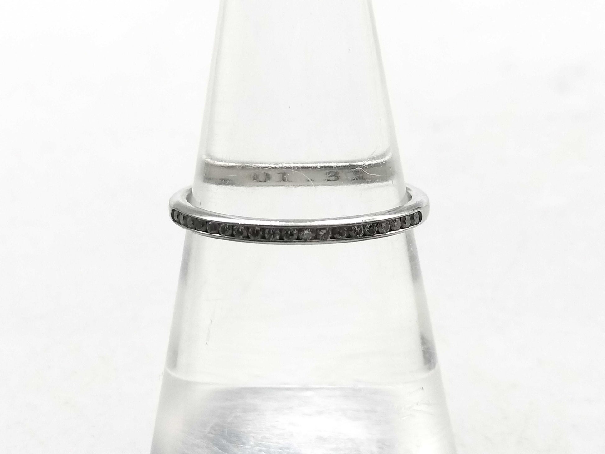 Ponte Vecchio D0.12ct PT950 2.4g Ring 