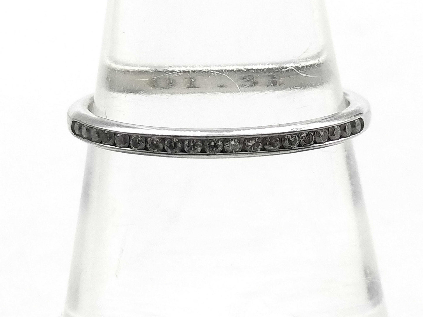 Ponte Vecchio D0.12ct PT950 2.4g Ring 