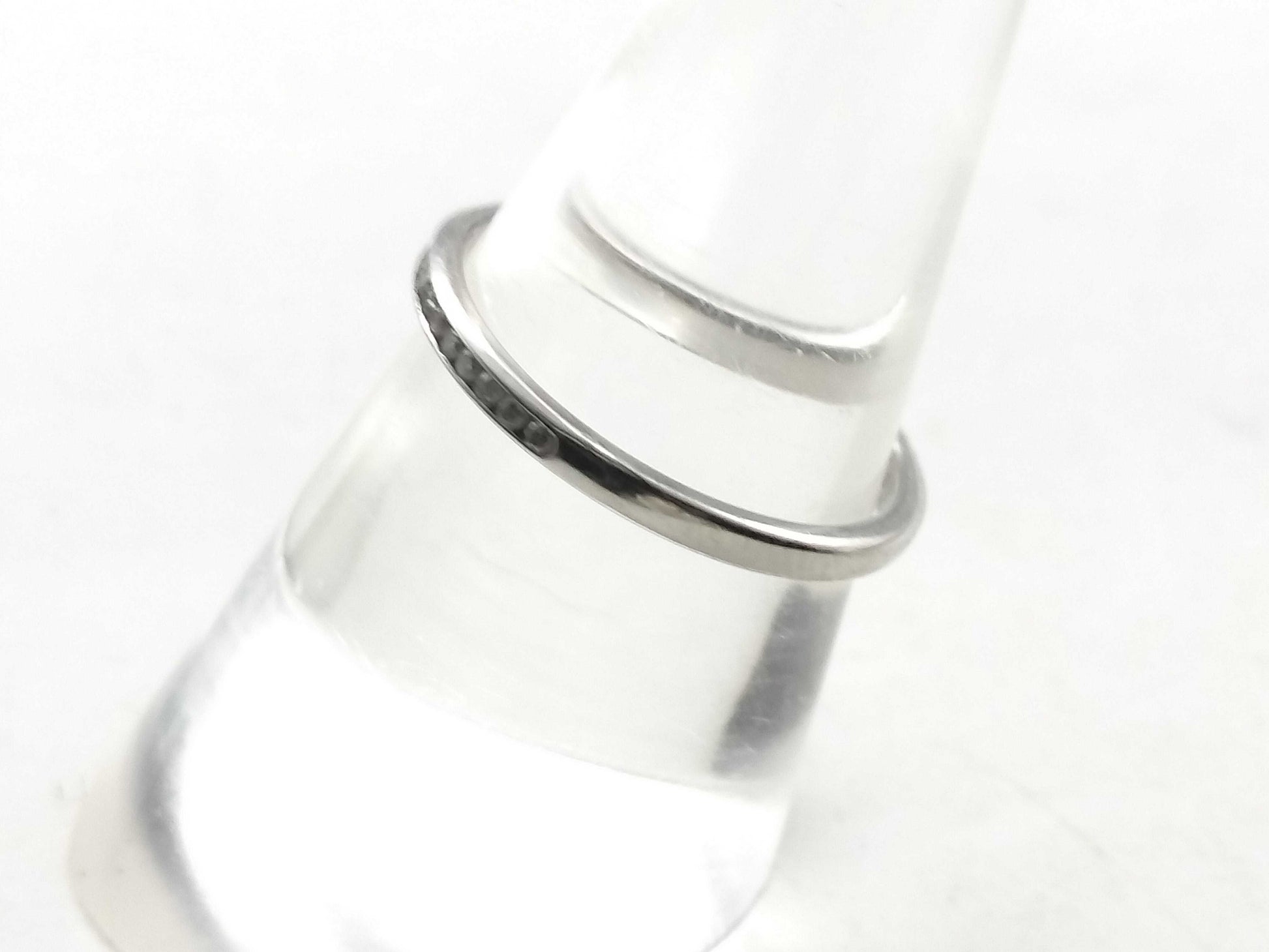 Ponte Vecchio D0.12ct PT950 2.4g Ring 