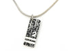 (10461_0326) Dior Logo Necklace Black Necklace