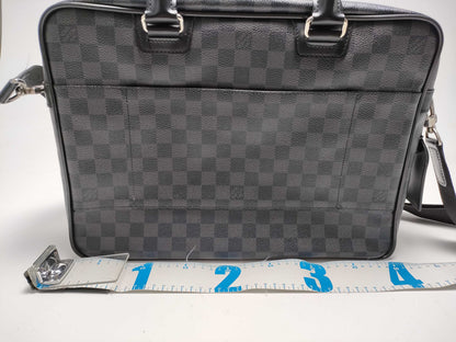 LOUIS VUITTON Damier Graphite Ikar N23253 Shoulder Bag