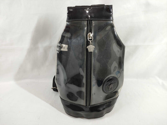 VERSACE Backpack Vinyl Shoulder Bag