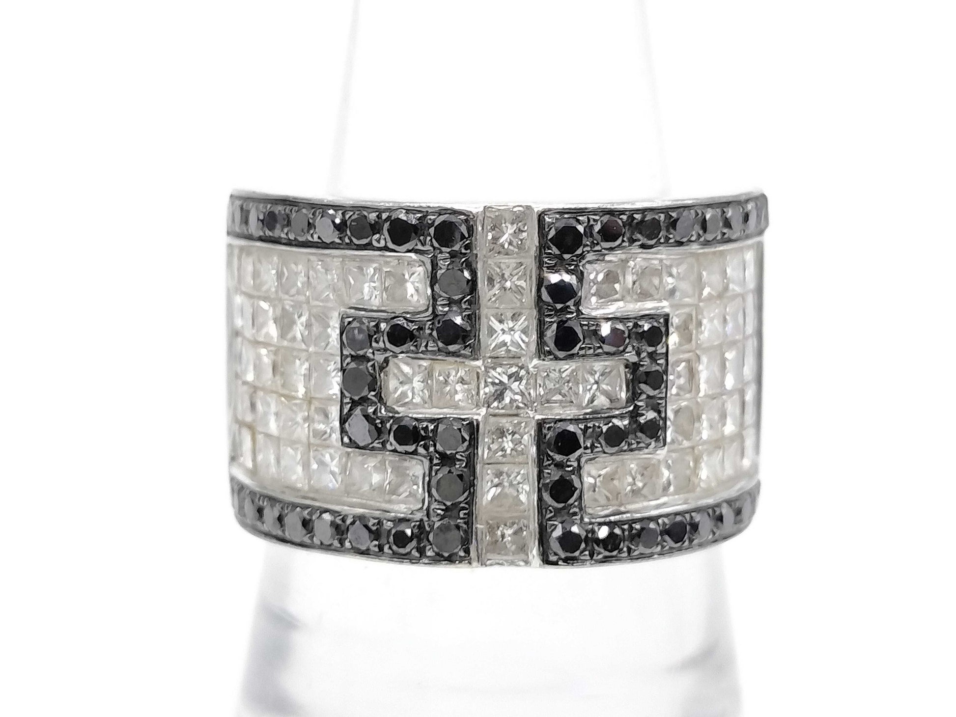 D2.80ct K18WG 8.8g Ring 