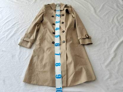 (10462_0282) MACKINTOSH Long Coat Coat with Check Liner