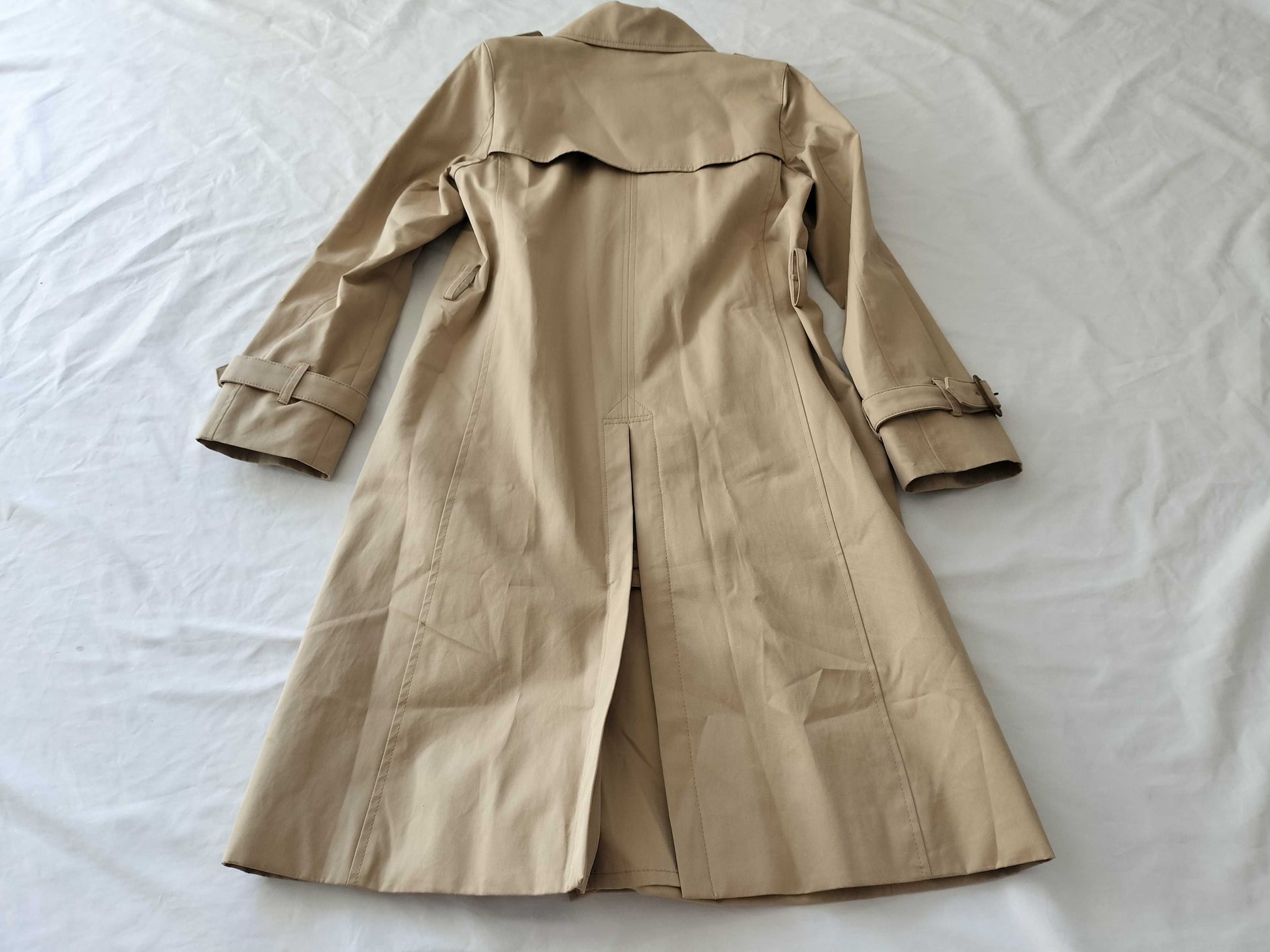 (10462_0282) MACKINTOSH Long Coat Coat with Check Liner